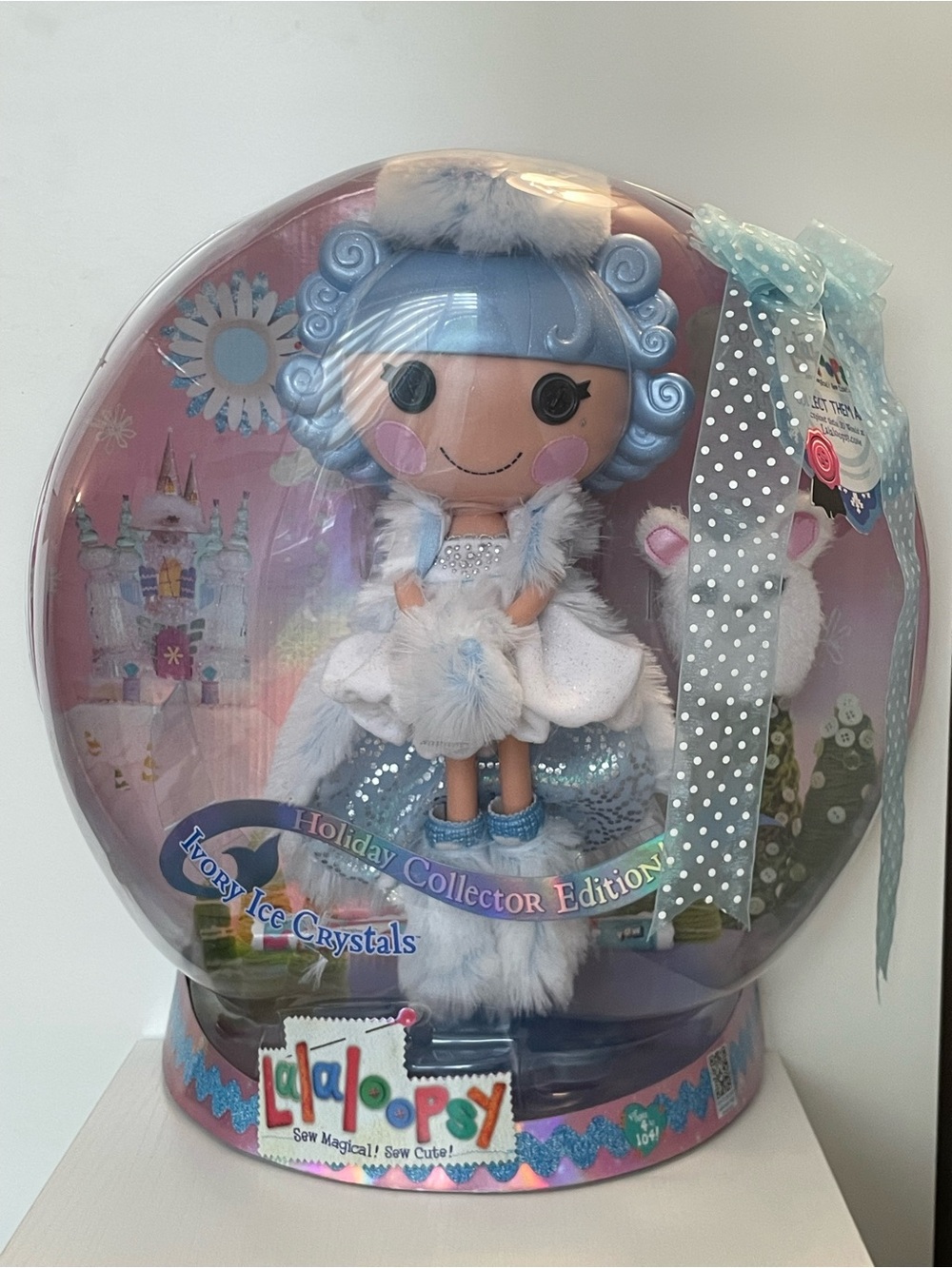 🩵Lalaloopsy Ivory Ice Crystals Doll Holiday Collector Edition 2012 NIB Rare❄️